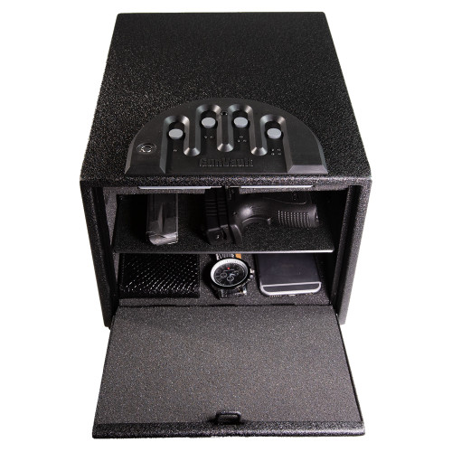 MultiVault Deluxe gun safe with guns